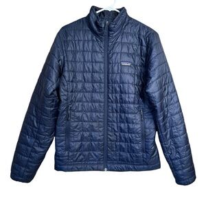 Patagonia Navy Quilted Jacket